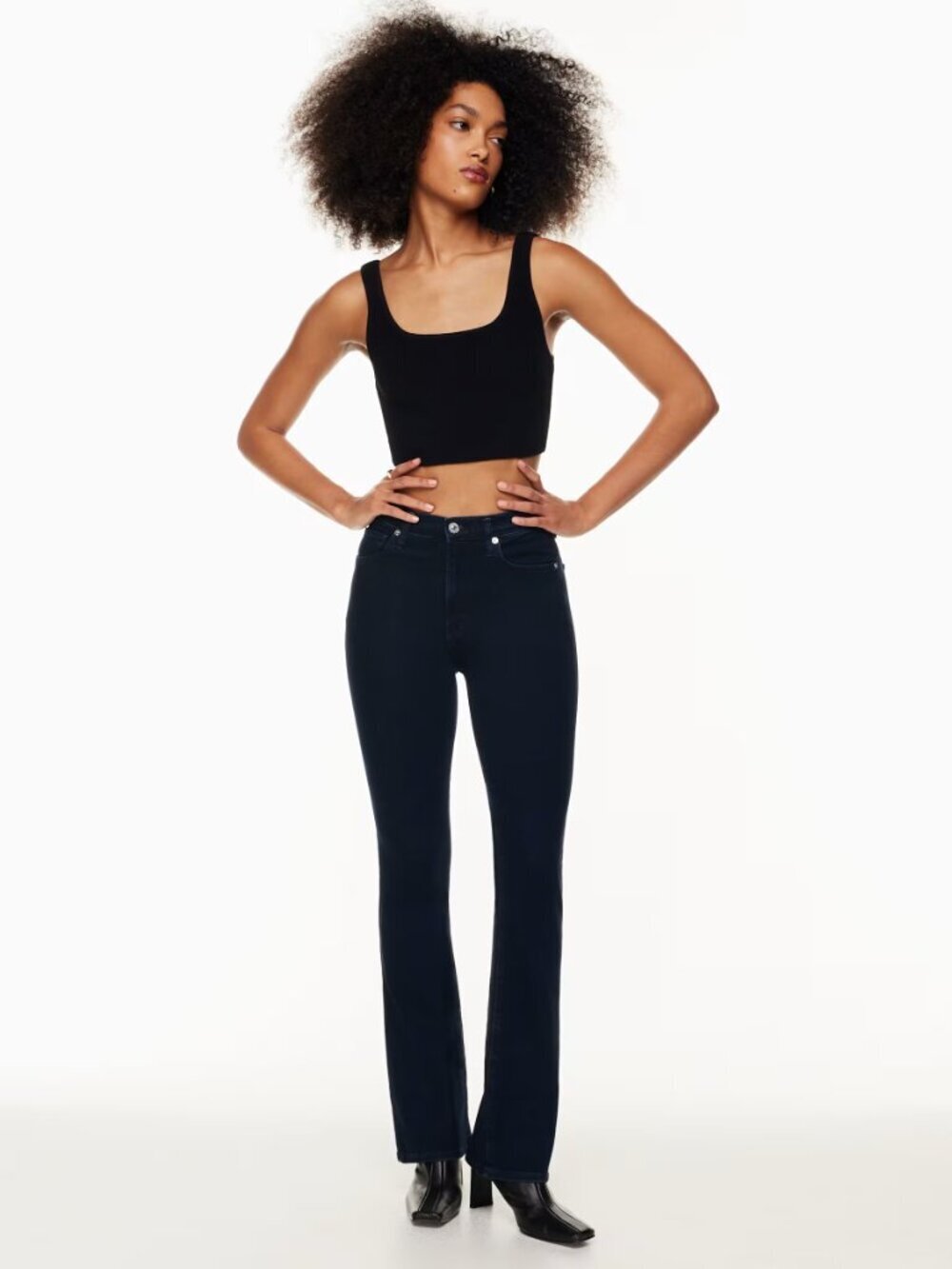 CITIZENS OF HUMANITY Lilah Bluefin Stretch High Rise Bootcut Jeans, Size 25